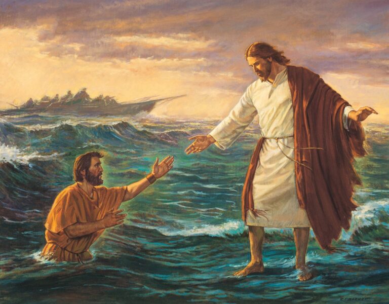 Peter Walks on Water. What Did That Teach Us?