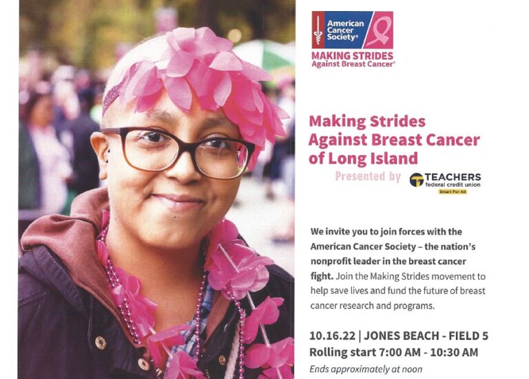 Making Strides Against Breast Cancer Walk – Long Island