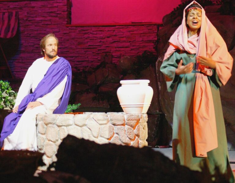 Jesus Meets the Samaritan Woman at the Well