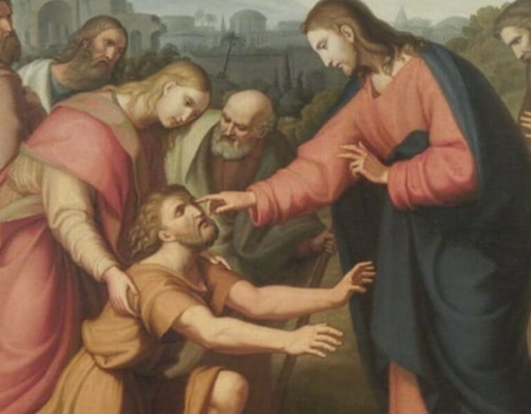 Jesus Heals a Man Blind From Birth