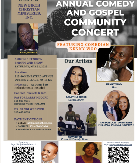 Annual Comedy and Gospel Community Concert